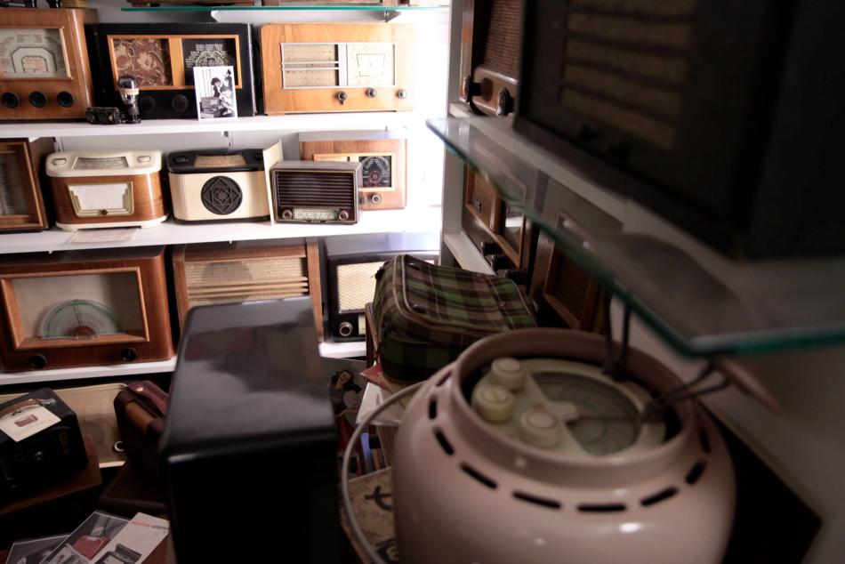 Sammlung alter Radios von Jörg Chowanetz